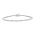 .925 Sterling Silver 1.0 cttw Miracle Set Round-Cut Diamond Tennis Bracelet (I-J Color, I3 Clarity) - 7.25"