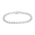 .925 Sterling Silver 1 cttw Prong-Set Diamond Link Bracelet (I-J, I1-I2) - 7.25"