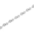 .925 Sterling Silver 1/4 cttw Prong Set Round-Cut Diamond Heart and Infinity Link Bracelet (I-J Color, I2-I3 Clarity) - Size 7.25"