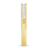 10K Yellow Gold over .925 Sterling Silver 1/5 Cttw Diamond Channel-Set Stackable Band Ring (H-I Color, I1-I2 Clarity)