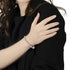 Sterling Silver Diamond Cluster Link Bracelet (1 cttw, I-J Color, I2-I3 Clarity)