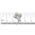 18K White Gold 2 1/5 Cttw Diamond and South Sea Pearl Floral Brooch Pin (G-H Color, VS1-VS2 Clarity)