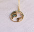 Dainty Globe 14K Gold Chain Necklace